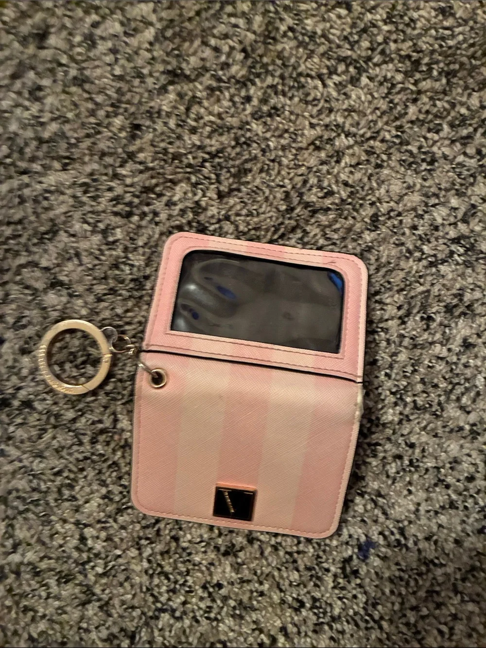 Pink Cardholder Phone Wallet with Keyring